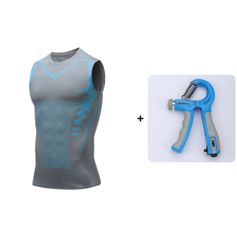 🥳OFERTA ESPECIAL 2026🥳💞¡MÁS DE 50 000 UNIDADES VENDIDAS!🛡️💎 ¡50 % DE DESCUENTO! Chaleco moldeador iónico: compresión refrescante, alisa el vientre y los michelines. Invisible bajo la ropa. ¡Vuelve a sentirte segura de ti misma! 💪✨