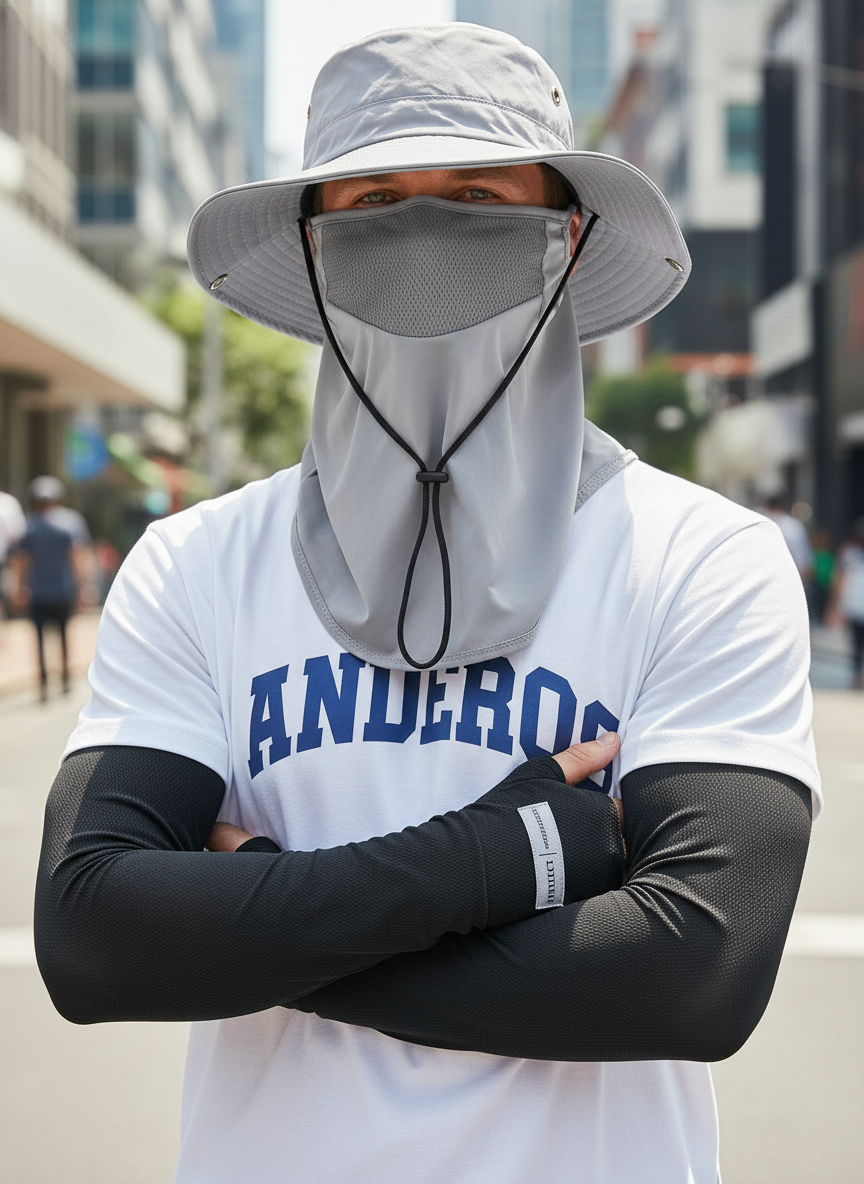 ⏰🔥 ¡50% DE DESCUENTO POR TIEMPO LIMITADO! 🧢 Sombrero Tipo Pescador – Protección UV y Cobertura Facial para Todo Tipo de Actividades al Aire Libre 🌞✨