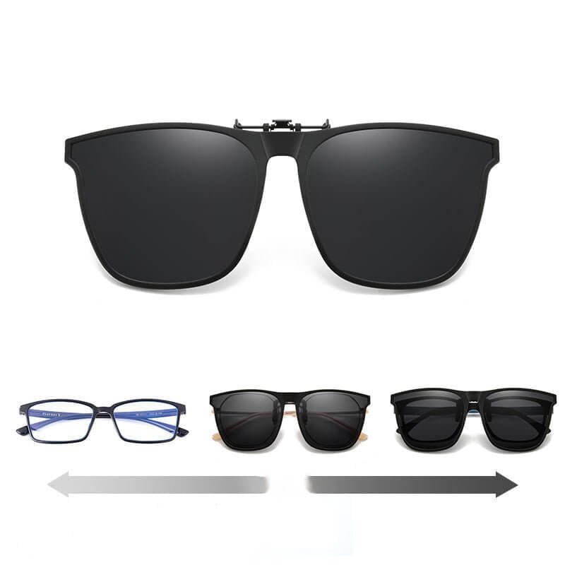 New Polarized Clip-on Flip Up Sunglasses (en inglés)