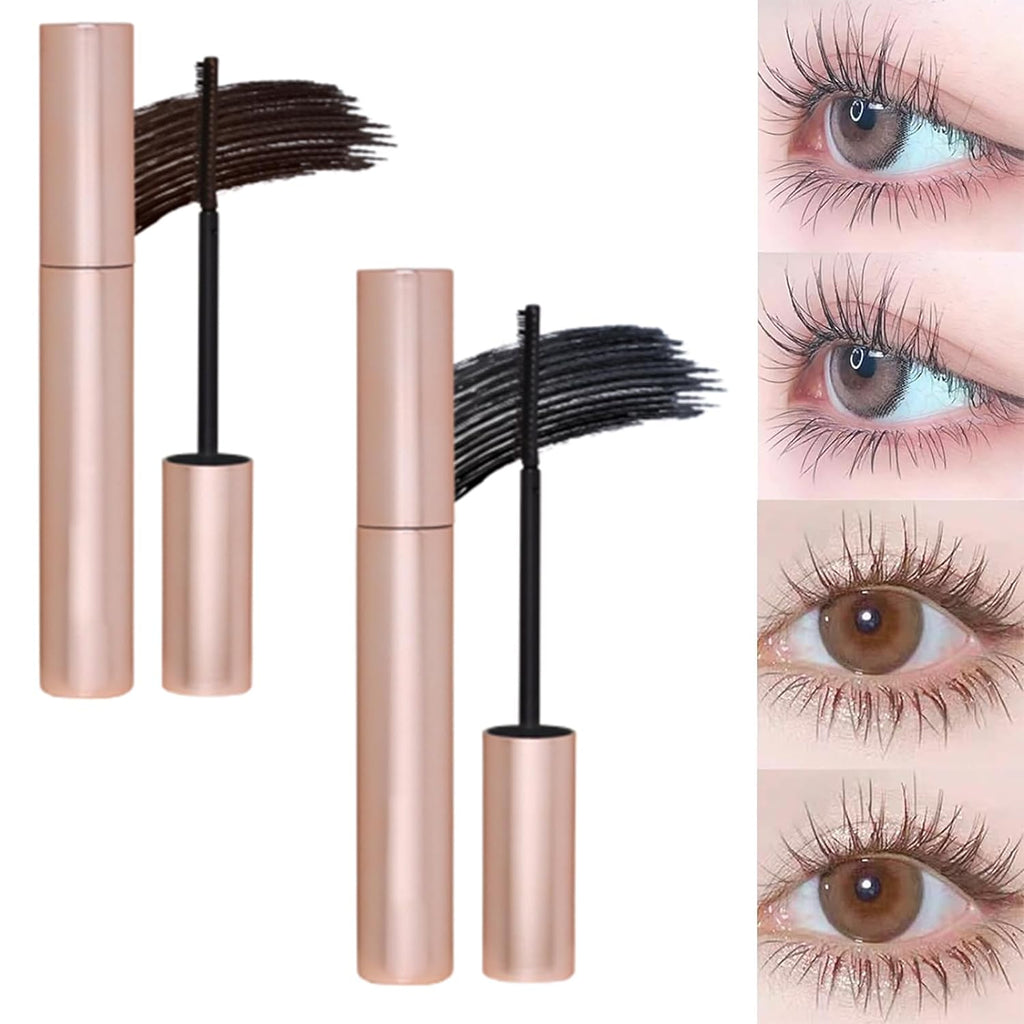 👁️✨ Máscara de Pestañas Impermeable y a Prueba de Manchas – Alarga, Riza y Dura Todo el Día para una Mirada Deslumbrante 💖🌟
