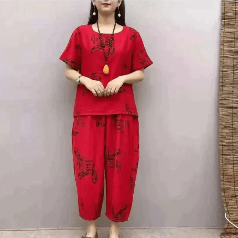 Conjunto Mujer Casual y Suelto 2 Piezas