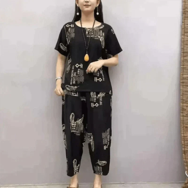 Conjunto Mujer Casual y Suelto 2 Piezas