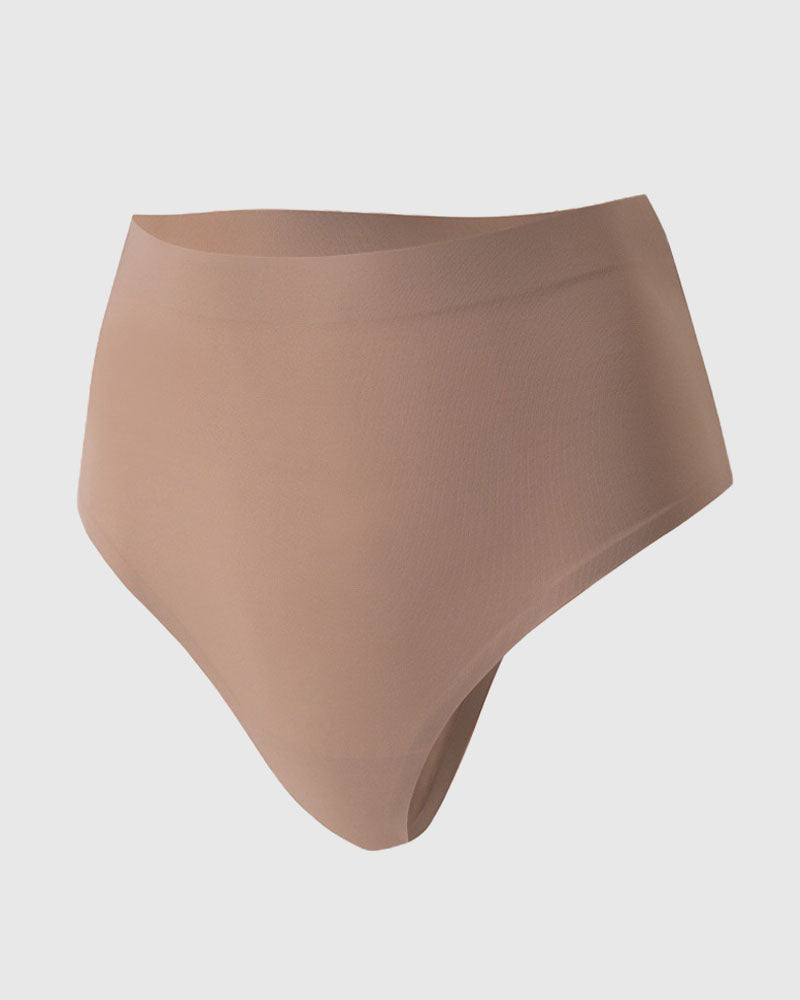 Tanga moldeadora sin costuras de tiro medio para mujer