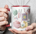 ⏰🔥 ÚLTIMO DÍA – ¡50% DE DESCUENTO! 🏆 Taza Yarn Love – Regalo Perfecto para Artesanos y Almas Creativas 💖 Más de 50.000 Unidades Vendidas ⚡ Casi Agotadas 💥