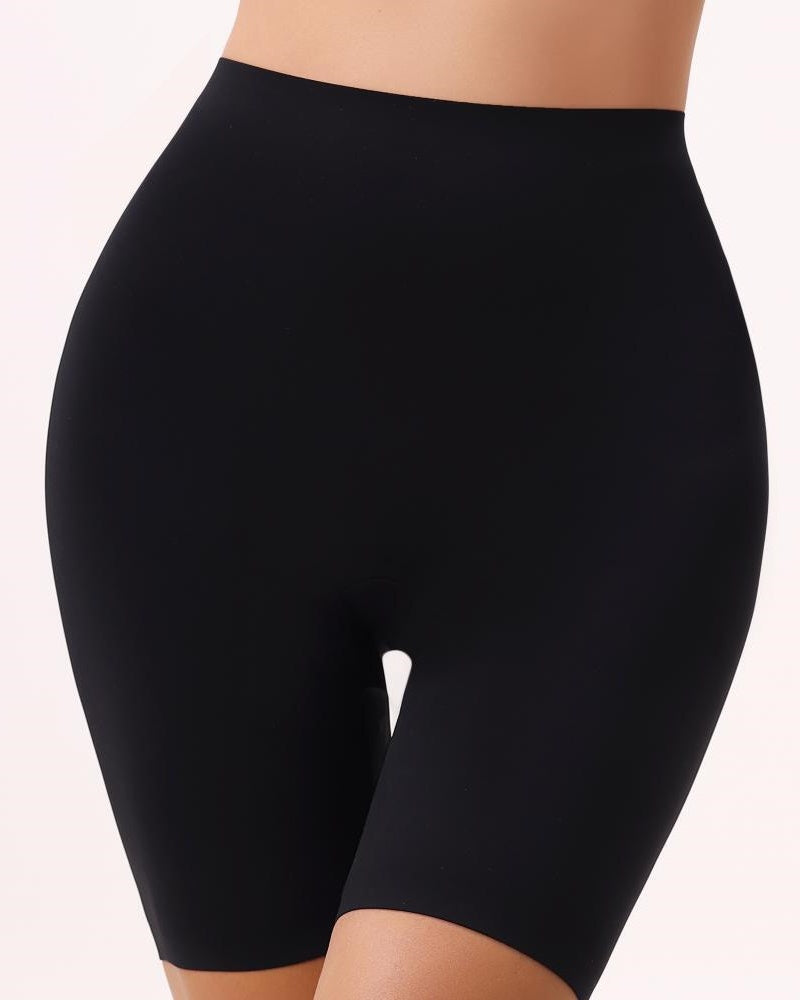 Shorts moldeadores de control de abdomen de cintura alta para mujer