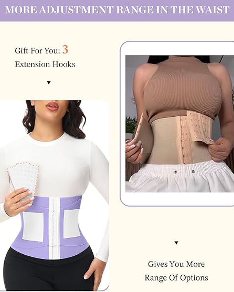 Shapshe® Faja Moldeadora de Cintura en Reloj de Arena con Soporte Firme