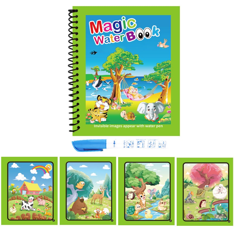 📚🎨🧠 ¡50% OFF por Tiempo Limitado! Libro Mágico de Agua para Niños – Compra 1 y Llévate 1 GRATIS 🎁✨