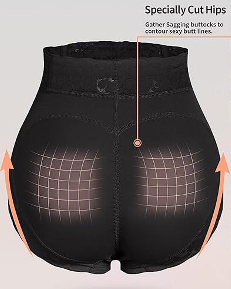 Shapshe® Faja Clásica de Encaje para Mujer Moldeadora de Cuerpo Levantacola Braga Moldeadora Suave