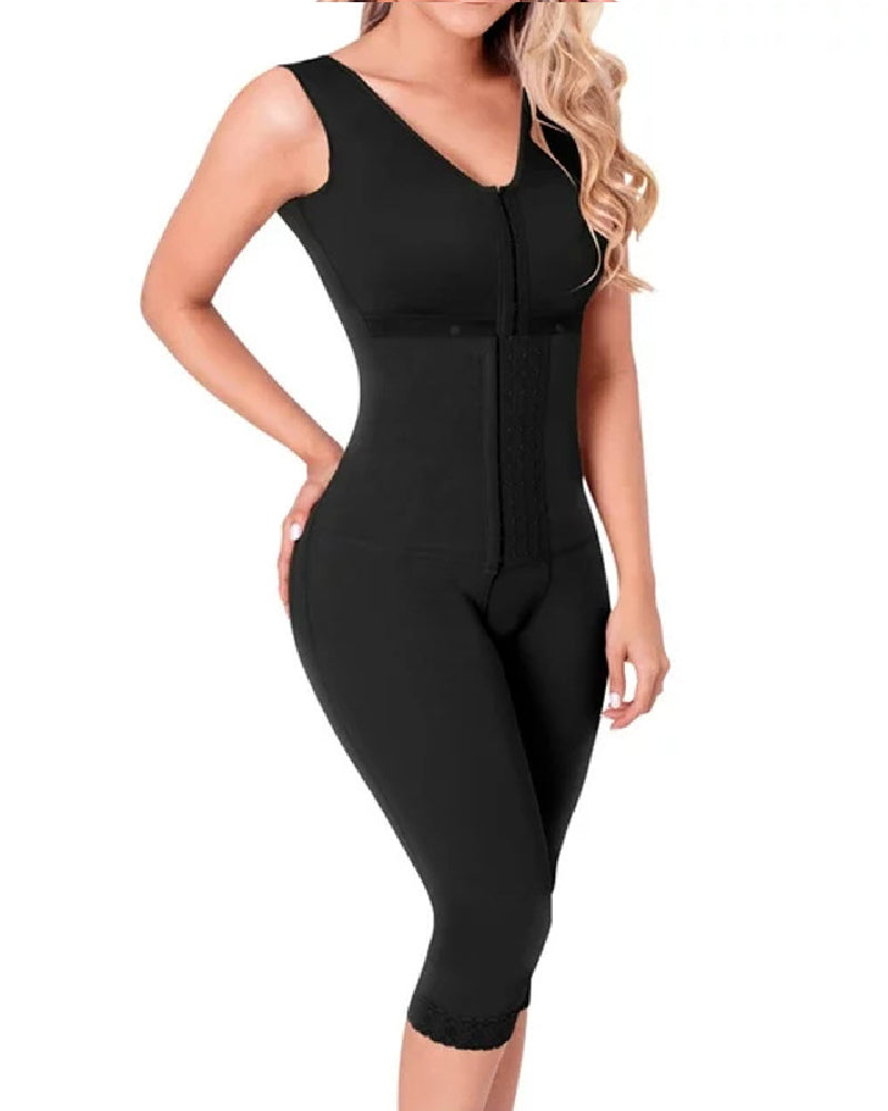 Shapshe® Faja Moldeadora de Alta Compresión para Mujer con Ballenas, Control de Abdomen y Muslo, Post Cirugía