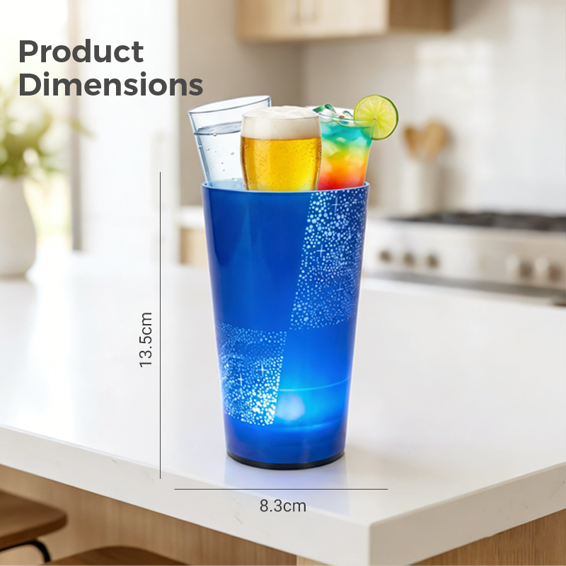 🥤✨ Taza con Luz LED Activada por Agua – Cambia de Color para Fiestas y Eventos, Apta para Lavavajillas 🌟🎉