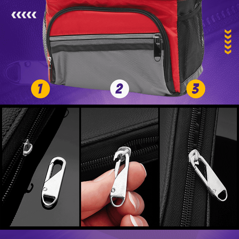 🧵✨ Tirador de Cremallera Universal Desmontable – Fácil de Instalar y Usar en Todo Tipo de Ropa y Accesorios