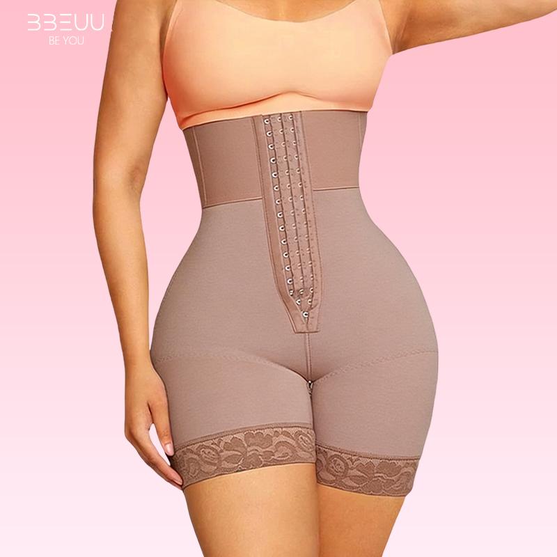⏰🔥 ¡50% DE DESCUENTO POR TIEMPO LIMITADO! 💃 Shorts faja de cintura alta para mujer BBEUU: control de abdomen, realce de glúteos y faja cómoda y elegante. Tallas S-3XL ✨🌸