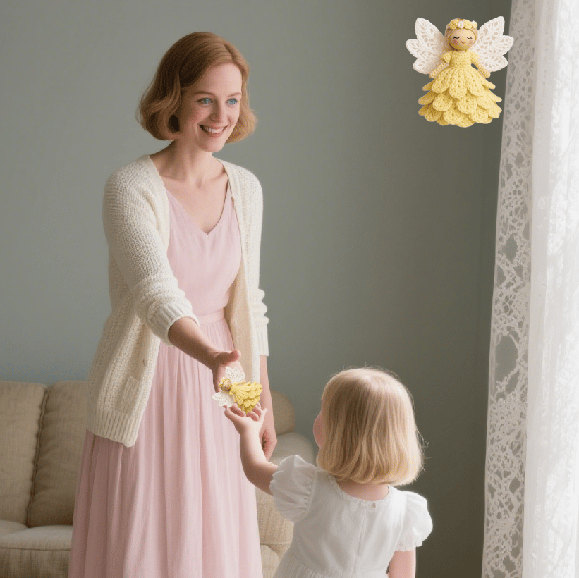 👼 ¡Solo Hoy! 50% OFF en el Kit para Tejer tu Ángel ✨ Todo lo que Necesitas: Hilo Acrílico, Agujas e Instrucciones para Principiantes 🧶