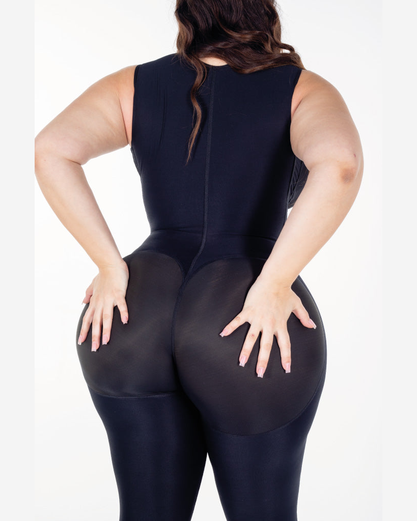 Shapshe® Faja de Compresión Alta para Control de Abdomen Curva Pantalones Largos Corset Moldeador de Cuerpo Completo