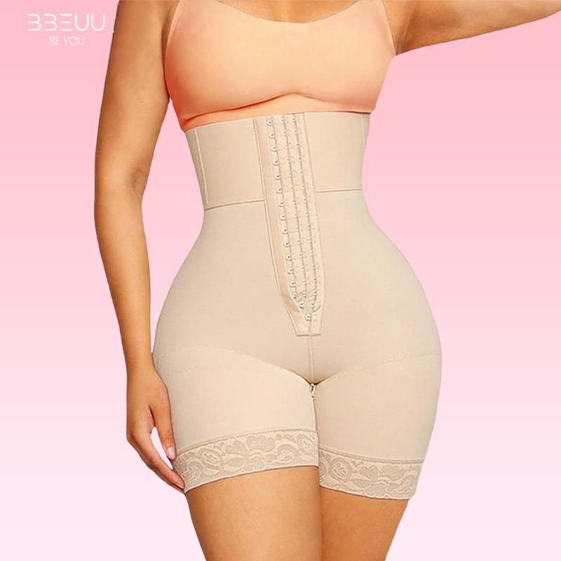 ⏰🔥 ¡50% DE DESCUENTO POR TIEMPO LIMITADO! 💃 Shorts faja de cintura alta para mujer BBEUU: control de abdomen, realce de glúteos y faja cómoda y elegante. Tallas S-3XL ✨🌸