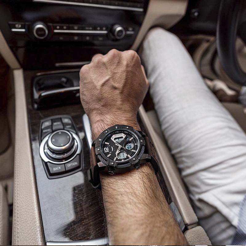 ⏰💥 ¡50% de Descuento! Reloj Deportivo Multifuncional 3ATM de Doble Pantalla e Impermeable ⌚️🏃‍♂️