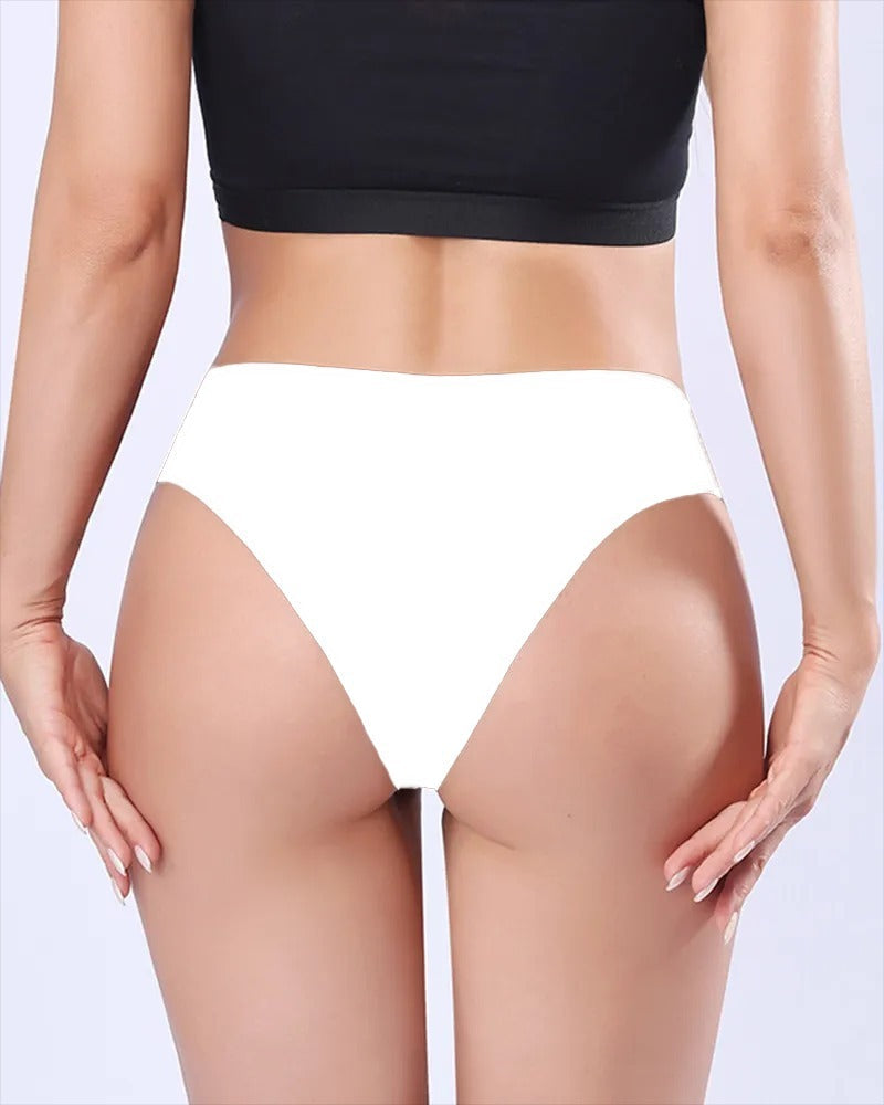 Bragas Sexy de Hielo de Seda, Tiro Bajo, Sin Costuras, Multicolor, Ropa Interior