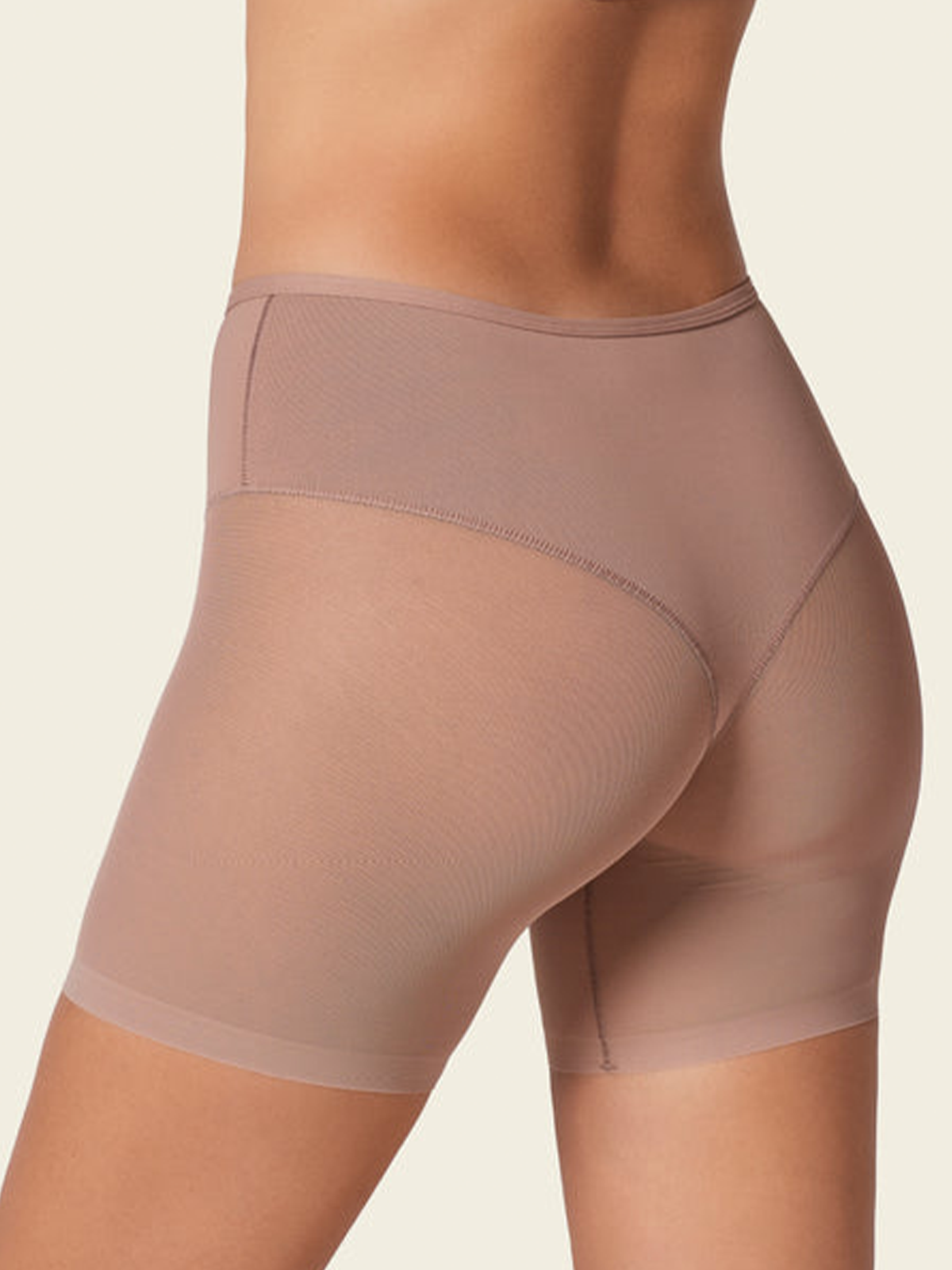 Shorts Moldeadores Transparentes Sin Costuras e Indetectables, Tanga Antirrozaduras de Malla
