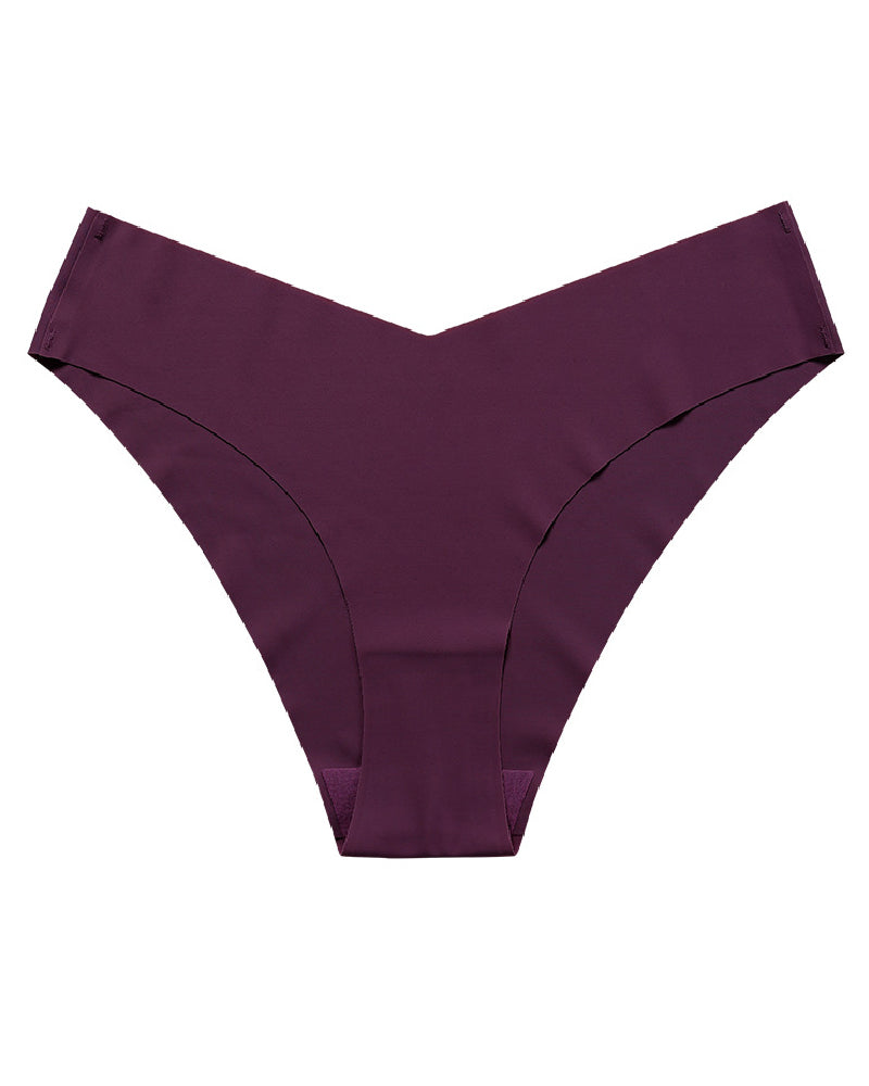 Bragas Sexy de Hielo de Seda, Tiro Bajo, Sin Costuras, Multicolor, Ropa Interior