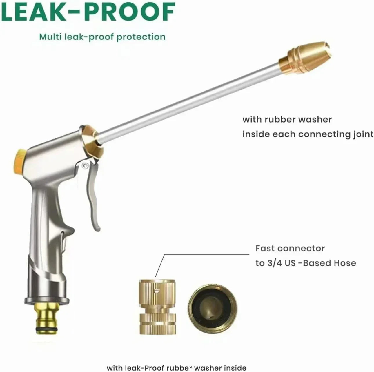 ⏰🔥 ¡50% DE DESCUENTO POR TIEMPO LIMITADO! 🚿 Boquilla de pulverización para hidrolavadora de alta presión: rápida, eficiente y perfecta para la limpieza del hogar 💦✨