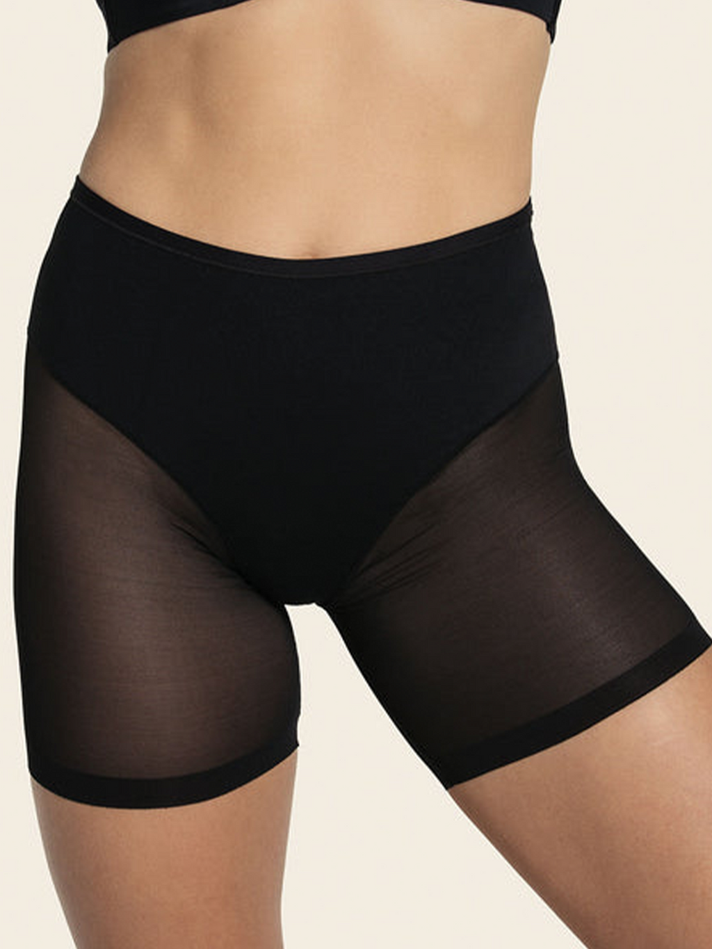 Shorts Moldeadores Transparentes Sin Costuras e Indetectables, Tanga Antirrozaduras de Malla