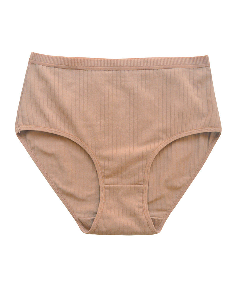 Braguitas de Algodón Puro de Cintura Alta con Control de Abdomen y Ropa Interior Transpirable