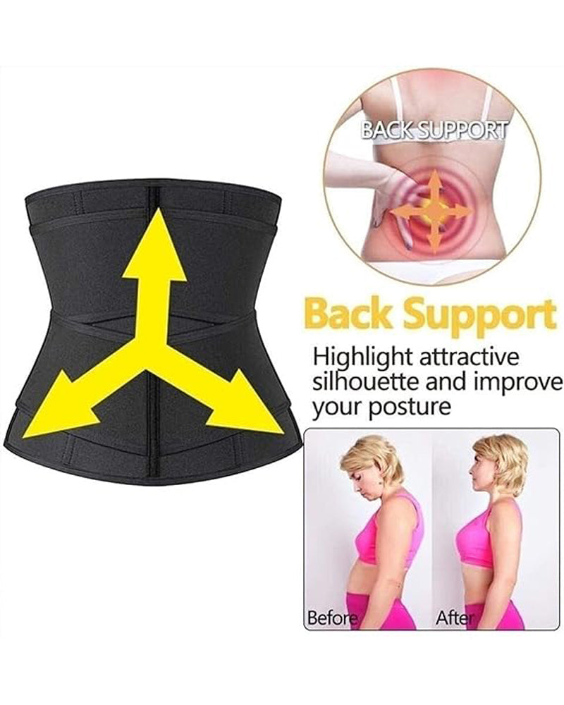 Cinturilla Moldeadora de Neopreno para Sudoración, Corsé Adelgazante para Mujer