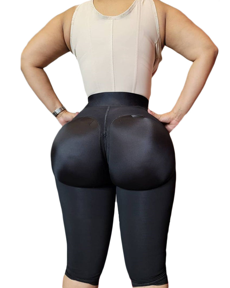 Shapshe® Short Moldeador de Cuerpo Reloj de Arena con Cierre Frontal Alta Compresión Levanta Glúteos