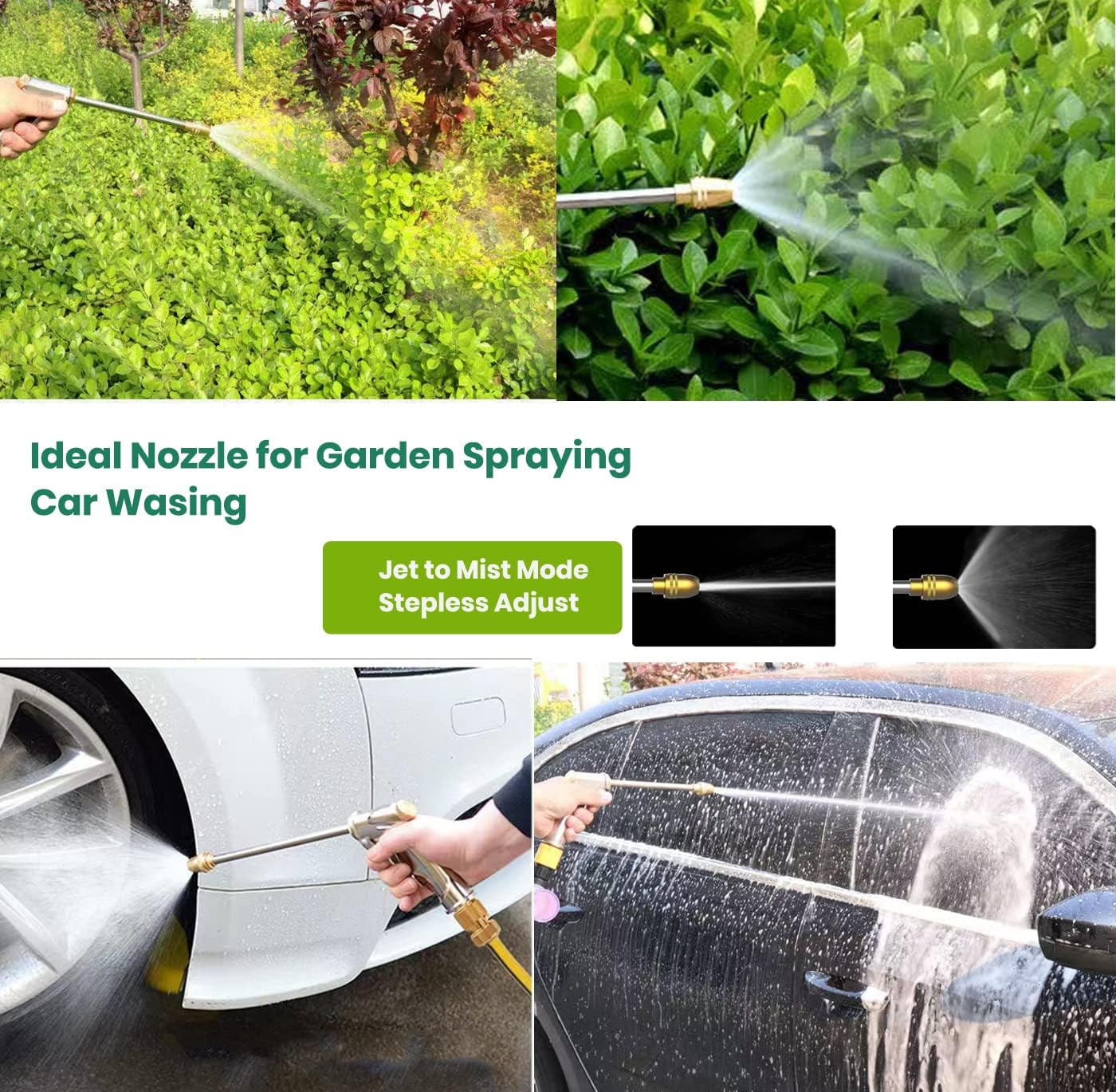 ⏰🔥 ¡50% DE DESCUENTO POR TIEMPO LIMITADO! 🚿 Boquilla de pulverización para hidrolavadora de alta presión: rápida, eficiente y perfecta para la limpieza del hogar 💦✨