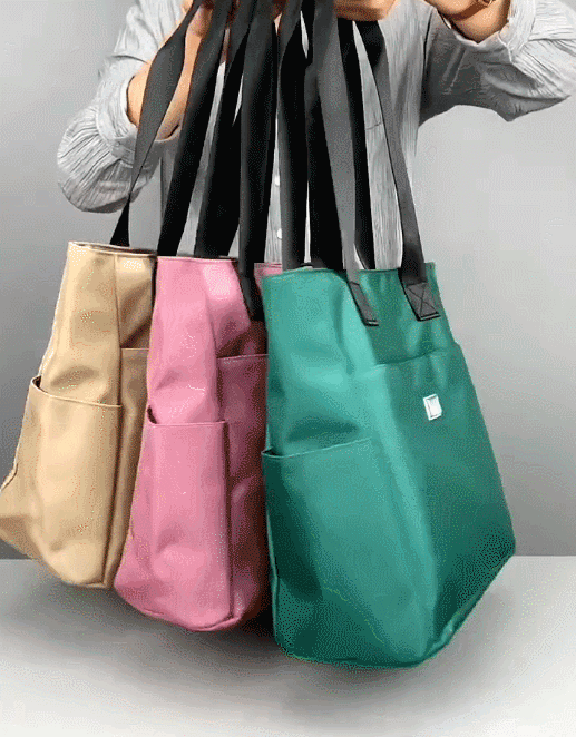 👜 Bolso de Hombro de Nailon Impermeable 🌧️ Con Múltiples Bolsillos de Gran Capacidad 🎒 Ideal para tu día a día ✨
