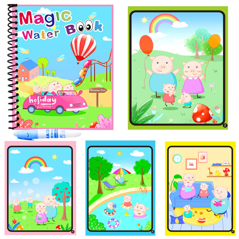 📚🎨🧠 ¡50% OFF por Tiempo Limitado! Libro Mágico de Agua para Niños – Compra 1 y Llévate 1 GRATIS 🎁✨