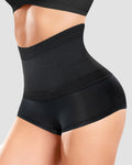 Calzones cortos moldeadores para mujer, cintura alta invisible para aplanar el abdomen