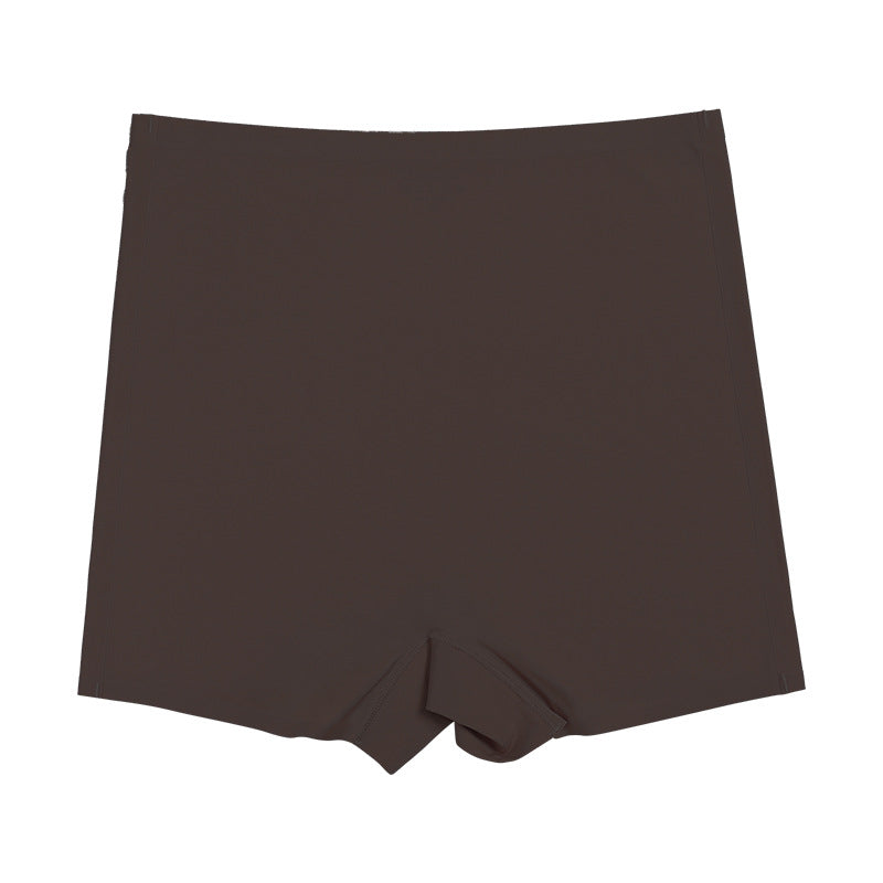 Shorts bóxer sólidos elásticos sin costuras antideslizantes