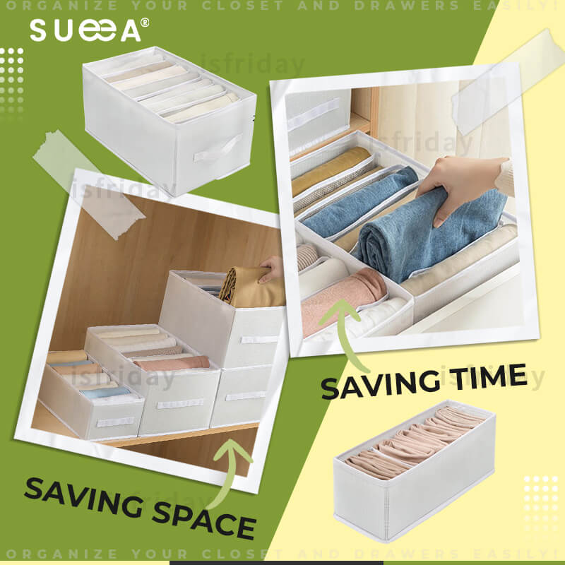 Sueea® Organizador de ropa mejorado con separadores