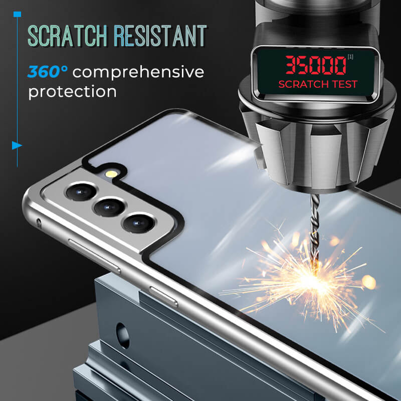 Funda magnética de doble hebilla para Samsung