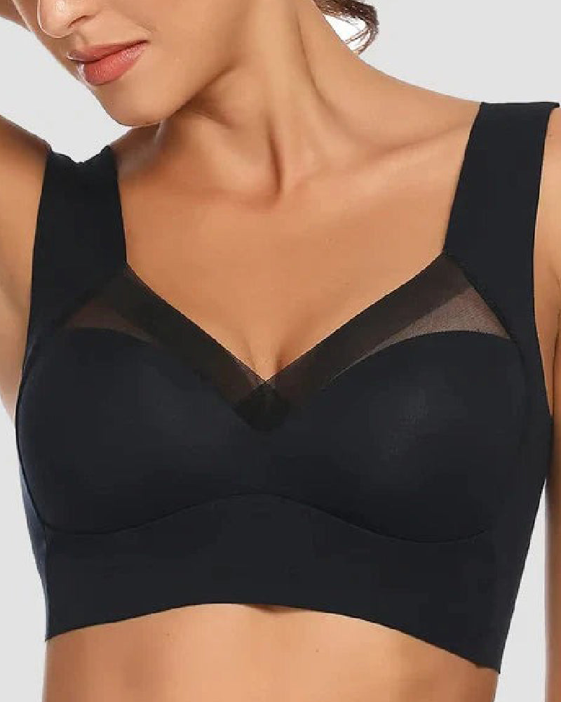 Sostén inalámbrico push up para mujer para uso diario