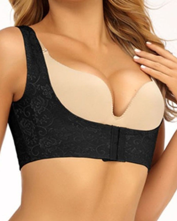 Ropa interior moldeadora de cuerpo con mangas de mariposa transpirable