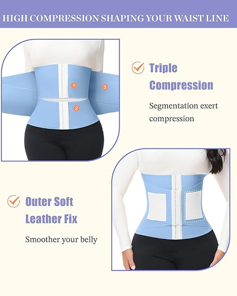 Shapshe® Faja Moldeadora de Cintura en Reloj de Arena con Soporte Firme