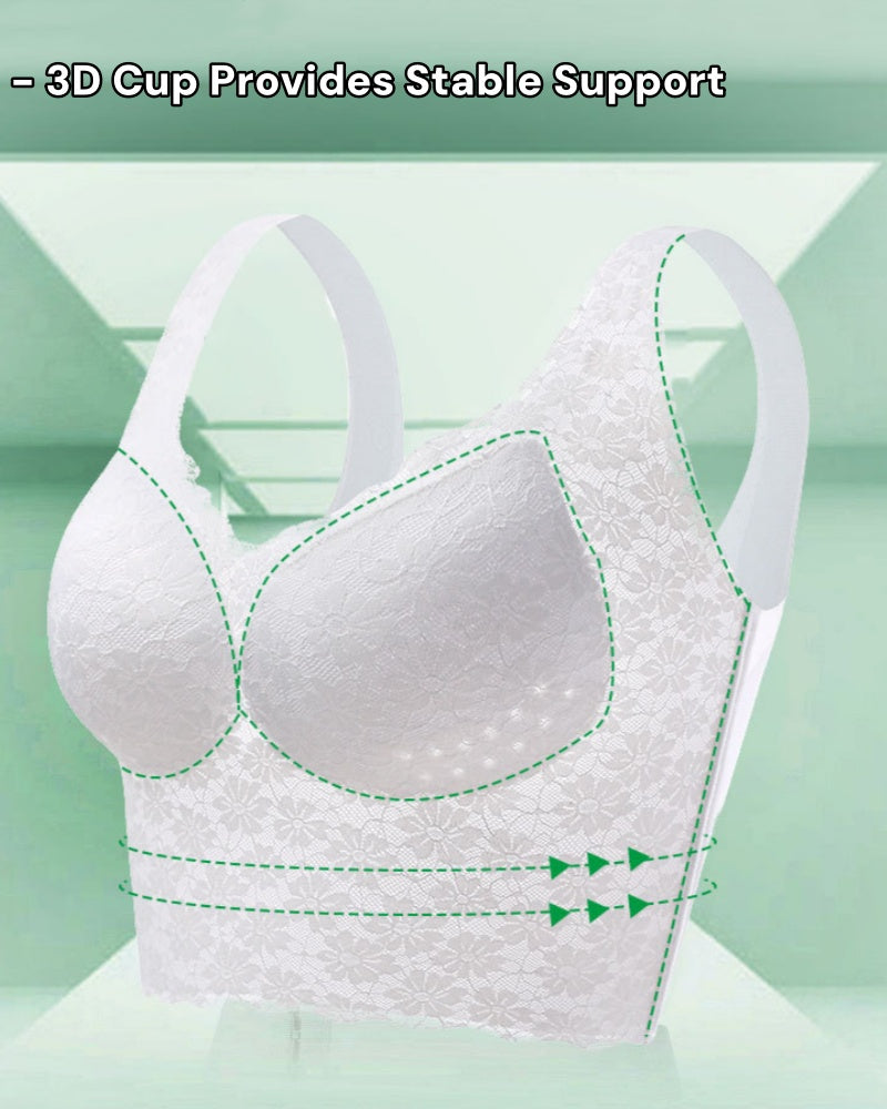 Top sin mangas transpirable talla grande con sujetador push up y efecto moldeador lateral