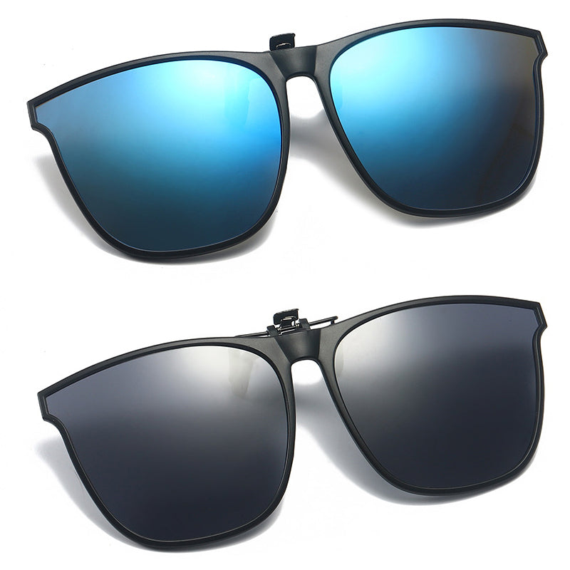 New Polarized Clip-on Flip Up Sunglasses (en inglés)