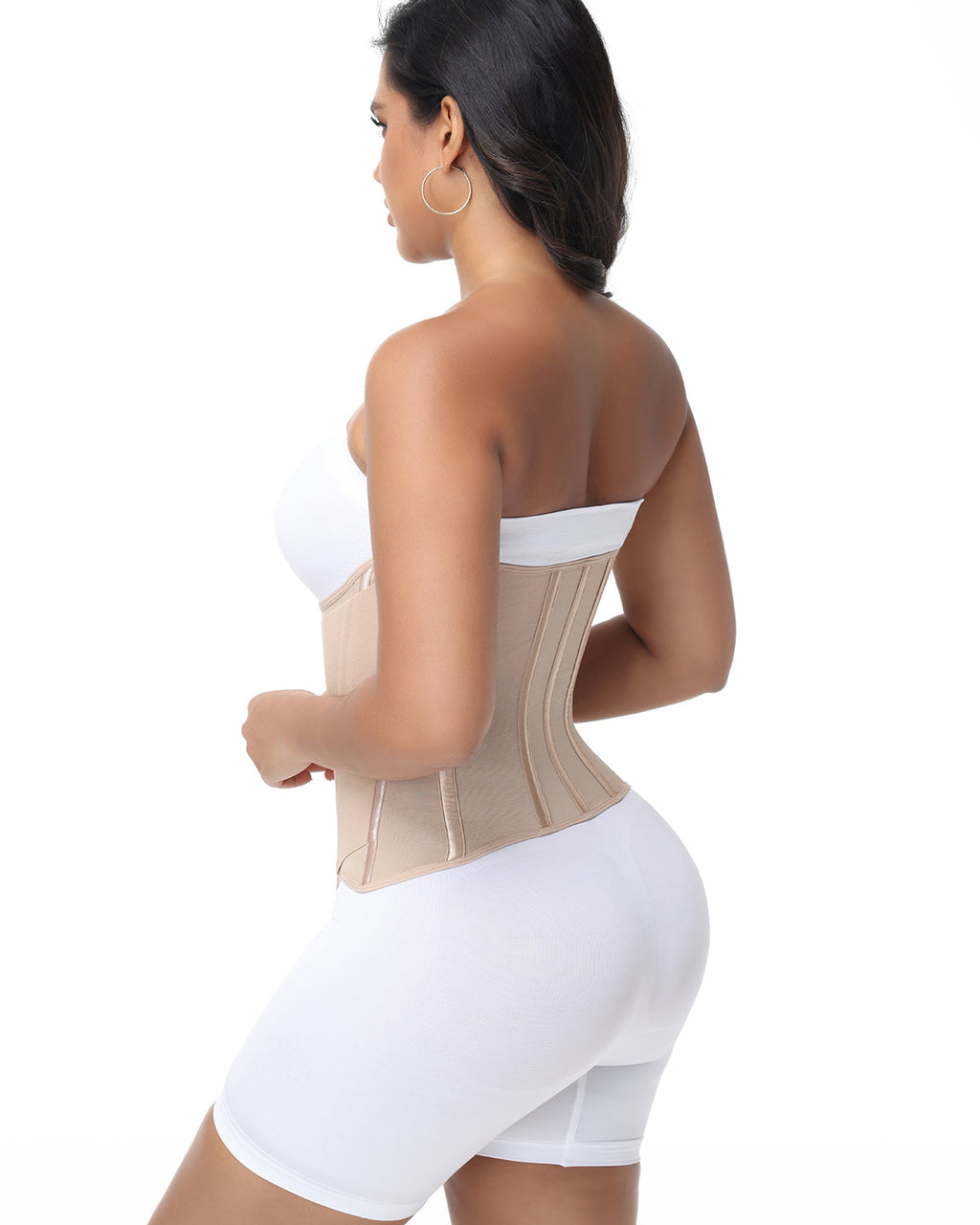 Shapshe® Fajas Colombianas con Ganchos Control de Abdomen Cinturilla Moldeadora