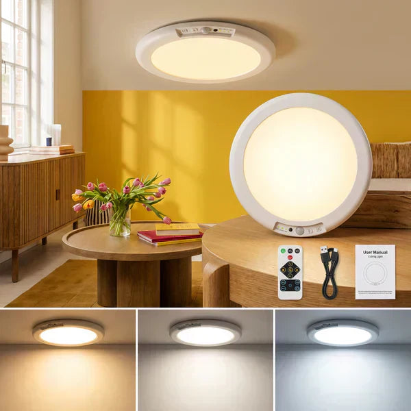 ⏰🔥 ¡50% DE DESCUENTO POR TIEMPO LIMITADO! 💡 Luz LED Recargable con Sensor de Movimiento – Ilumina tu Hogar de Forma Inteligente ✨🏠