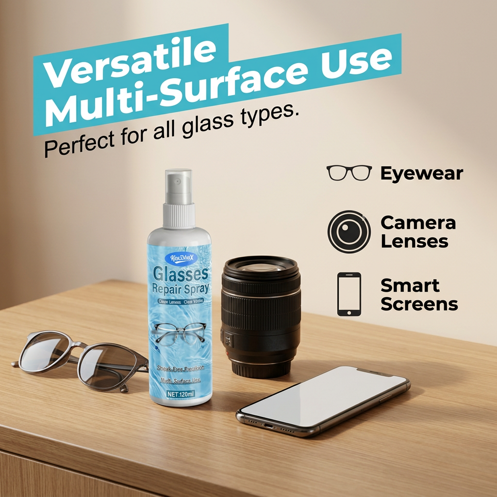 👓✨ ¡OFERTA 50% OFF! Spray Reparador de Lentes – Visión Clara Sin Rayones