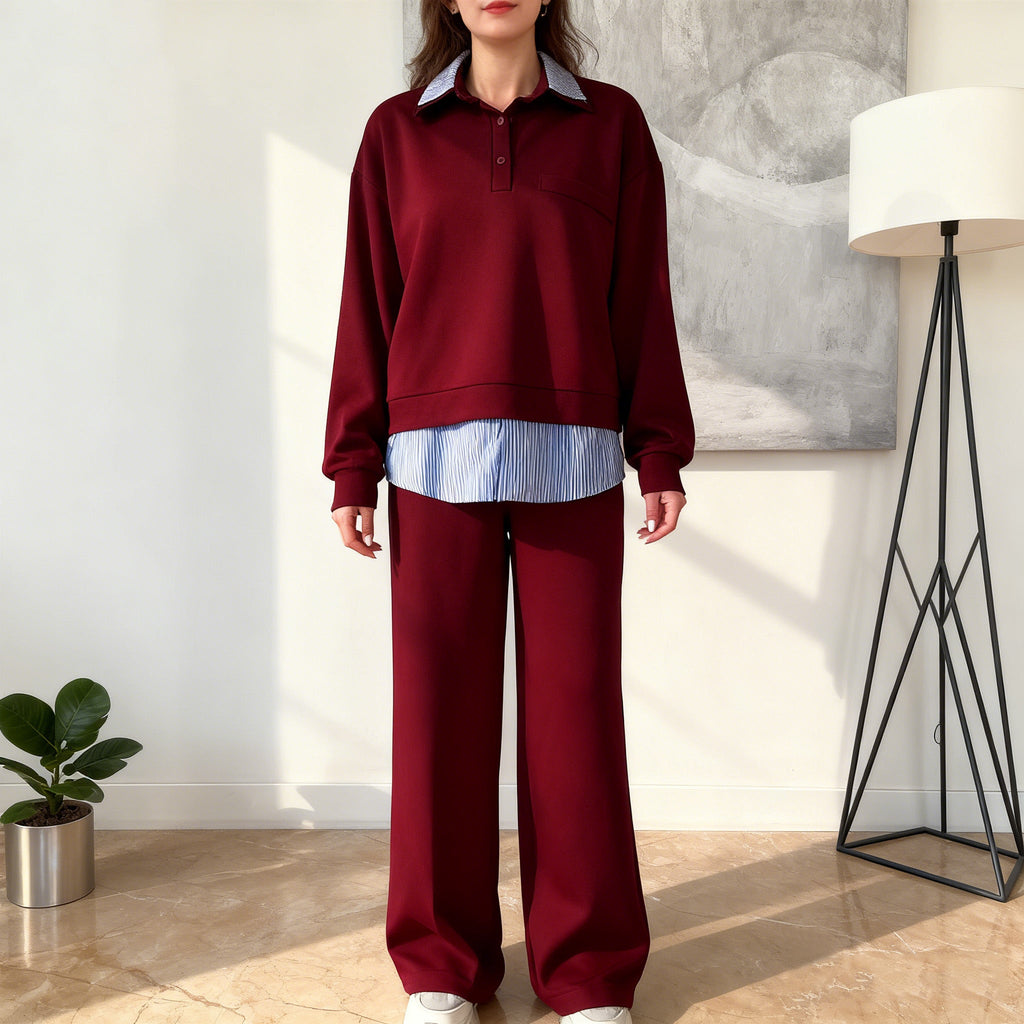 👚👖 Conjunto Casual de Mujer – Top y Pantalón   Comodidad y Estilo en Uno ✨💃