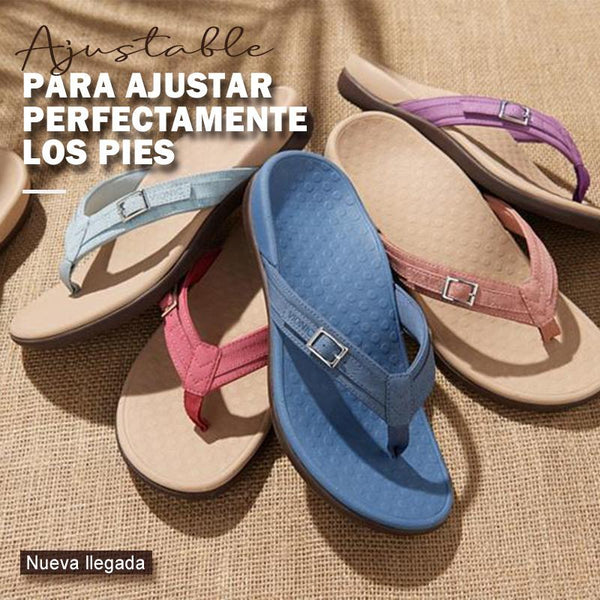 Sandalias Ortopédicas Acolchado Extra Armonía Camino Selva, Alivio Instantáneo y Postura Saludable