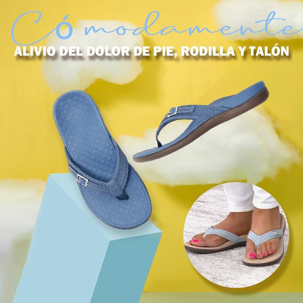 Sandalias Ortopédicas Acolchado Extra Armonía Camino Selva, Alivio Instantáneo y Postura Saludable