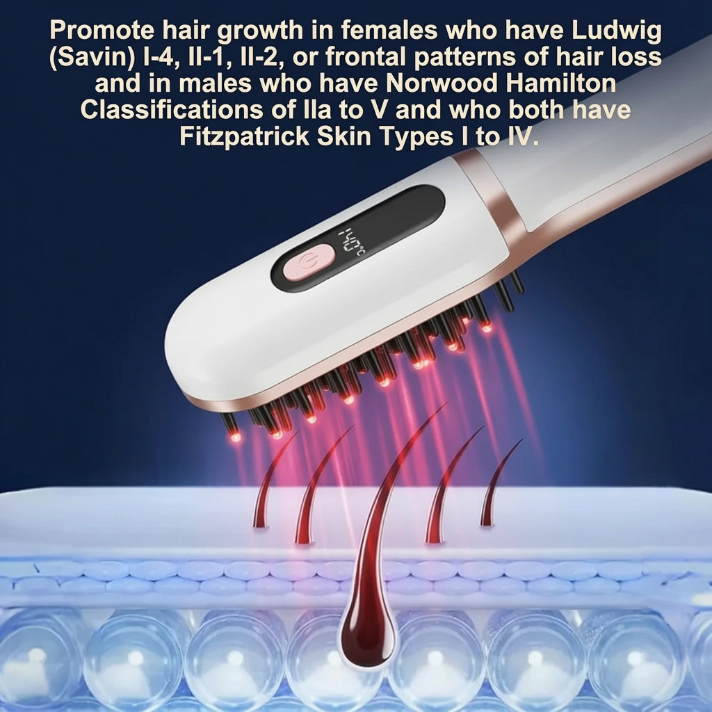 💆‍♂️⚡ ¡50% OFF! Peine EMS para Cuidado del Cabello – Revitaliza tu Cuero Cabelludo en Casa