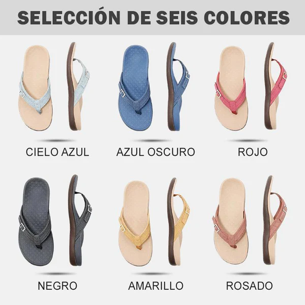 Sandalias Ortopédicas Acolchado Extra Armonía Camino Selva, Alivio Instantáneo y Postura Saludable