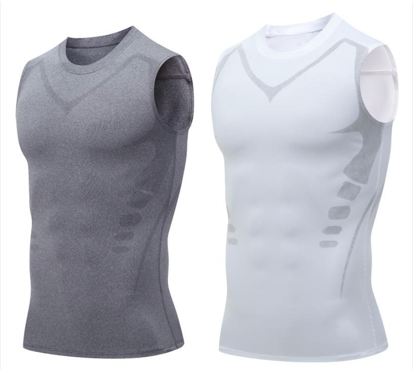 🥳OFERTA ESPECIAL 2026🥳💞¡MÁS DE 50 000 UNIDADES VENDIDAS!🛡️💎 ¡50 % DE DESCUENTO! Chaleco moldeador iónico: compresión refrescante, alisa el vientre y los michelines. Invisible bajo la ropa. ¡Vuelve a sentirte segura de ti misma! 💪✨