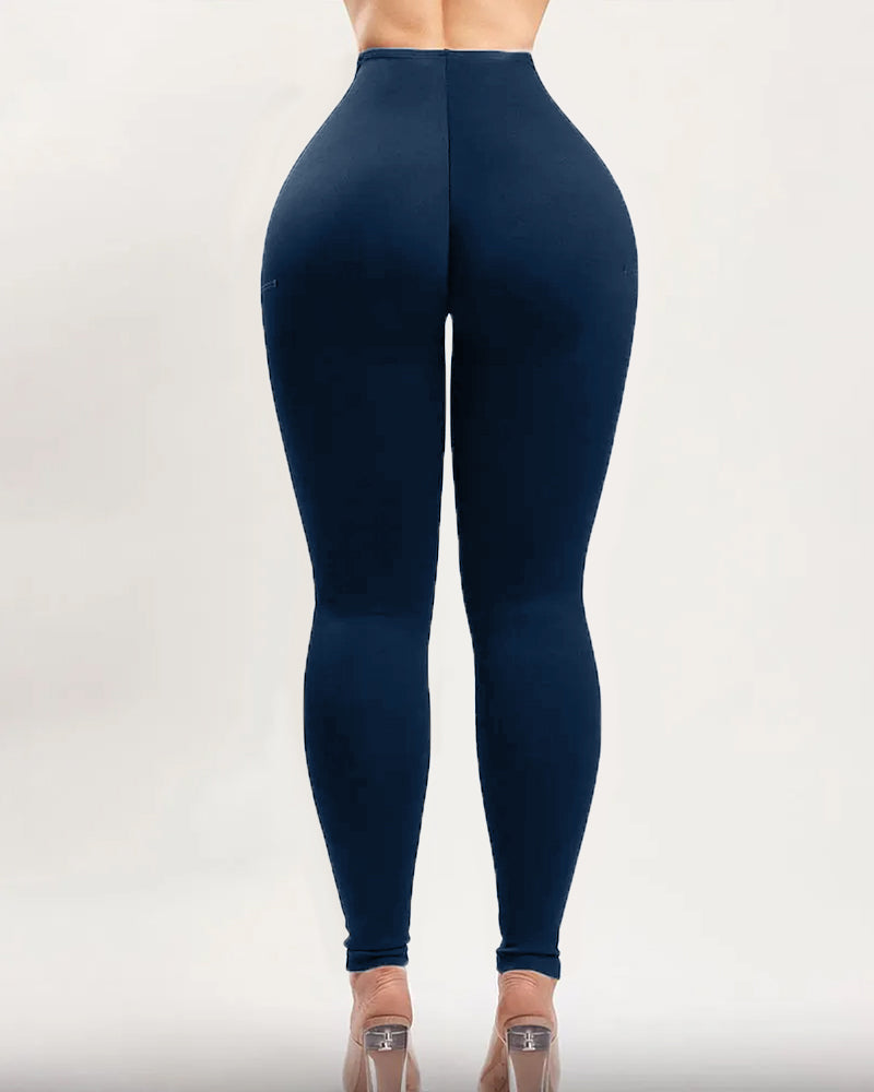 Leggings Moldeadores de Cintura Alta con Control de Abdomen, Levantamiento de Glúteos y Efecto Adelgazante